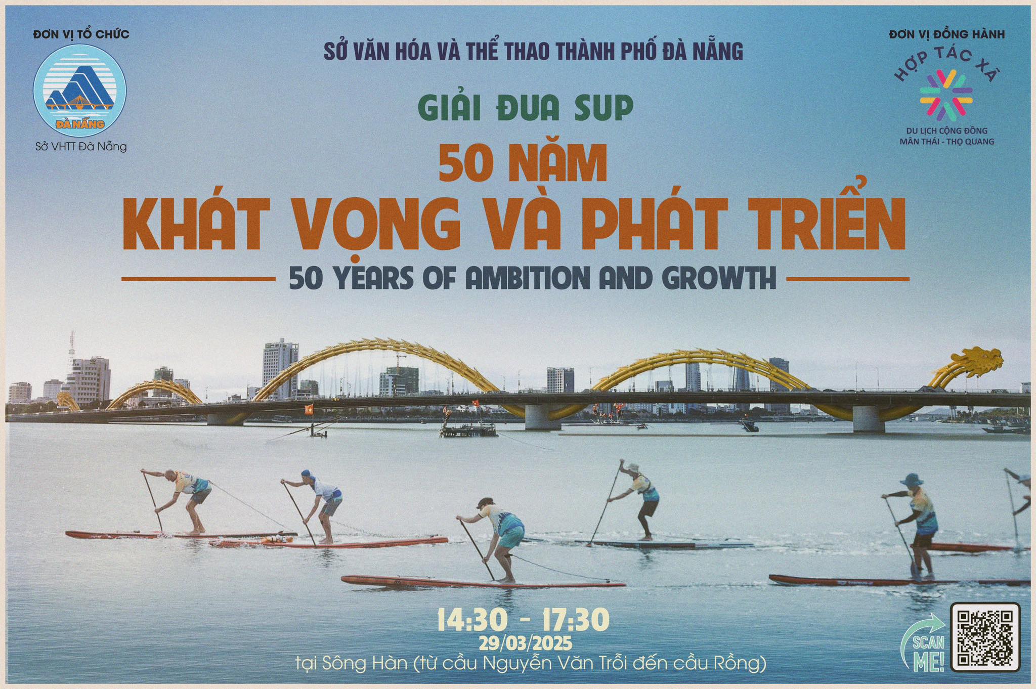 Giải đua SUP 50 năm khát vọng và phát triển